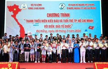 thanh thieu nien kieu bao huong ve bien dao que huong