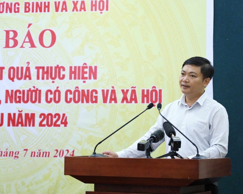 Ông Nguyễn Duy Cường, Phó Vụ trưởng Bảo hiểm xã hội (Bộ LĐ-TB&XH) (Ảnh: T.L).