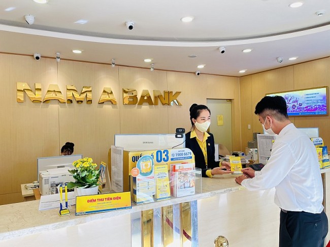 Nam A Bank báo lợi nhuận trước thuế tăng gần 60% trong quý II/2024