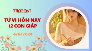 Tử vi hôm nay 12 con giáp 4/8/2024: Hợi công danh sự nghiệp gặp nhiều thuận lợi