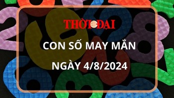 Con số may mắn hôm nay 4/8/2024 12 con giáp: Hợi may mắn vượt bậc, công việc đến tiền đồ đều nở hoa