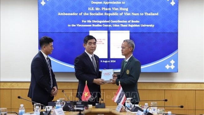 Trung tâm Việt Nam học (trường Đại học Udon Thani) lan tỏa tình yêu tiếng Việt tại Thái Lan