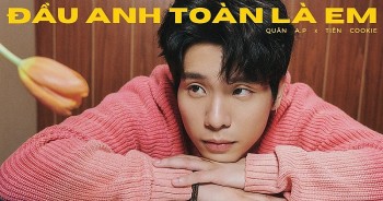 Lời bài hát (Lyrics) "Đầu anh toàn là em" - Quân A.P