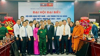 Ông Hồ Kỳ Minh tái đắc cử Chủ tịch Hội hữu nghị Việt Nam - Lào thành phố Đà Nẵng