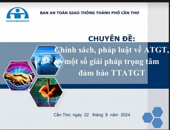 Phổ biến chính sách, pháp luật về an toàn giao thông cho chức sắc, chức việc, nhà tu hành các tôn giáo