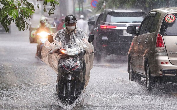 Thời tiết hôm nay (25/8): Nhiều khu vực trên cả nước có mưa dông