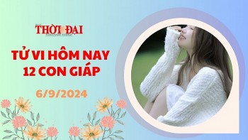 Tử vi hôm nay 12 con giáp 6/9/2024: Thìn bị kìm hãm không có cơ hội phát huy năng lực