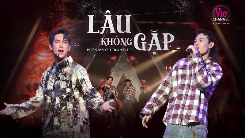 Lời bài hát (lyrics) "Lâu không gặp" phiên bản Anh trai say hi - Song Luân, Tage