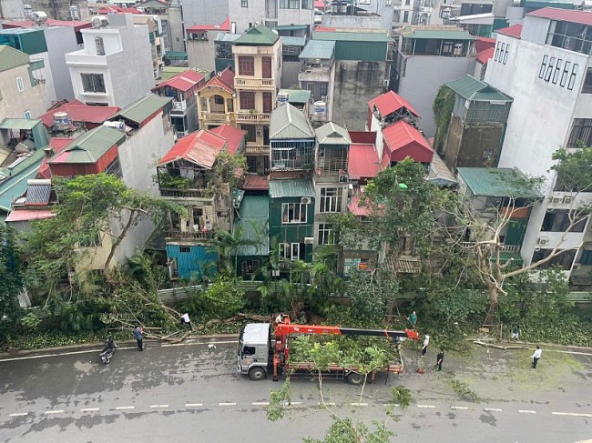 Các tỉnh thành khẩn trương khắc phục hậu quả sau bão số 3