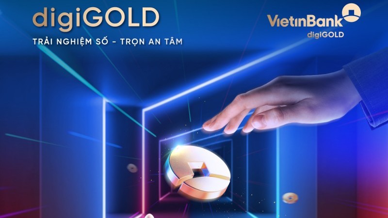 Triển khai mua bán vàng (digiGOLD) trên ứng dụng số VietinBank iPay Mobile