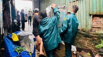 Hà Nội chủ động di dời dân cư vùng ngập lụt
