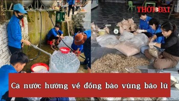 [Video] Cả nước hướng về đồng bào vùng bão lũ