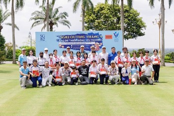 Giải Golf "Miền Đông yêu thương" của CLB Golf SG82: Đoàn kết và sẻ chia