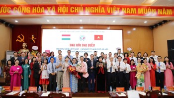 Ông Đặng Vũ Nhật Thăng tái đắc cử Chủ tịch Hội hữu nghị Việt Nam - Hungary thành phố Hà Nội