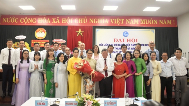 Bà Lê Thị Thái Thanh giữ chức Chủ tịch Hội Liên lạc với người Việt Nam ở nước ngoài thành phố Đà Nẵng