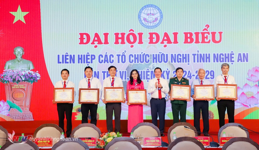 Ông Hoàng Nghĩa Hiếu được bầu làm Chủ tịch Liên hiệp các tổ chức hữu nghị tỉnh Nghệ An nhiệm kỳ 2024-2029