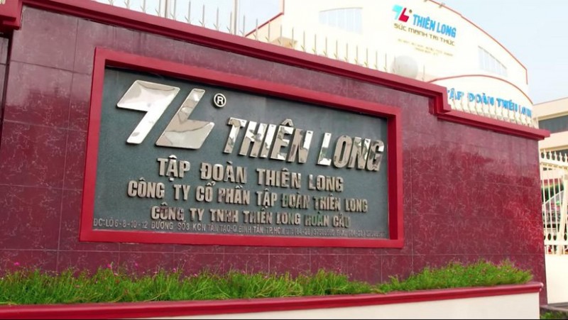 Tập đoàn Thiên Long có thương hiệu bút bi Thiên Long nổi tiếng