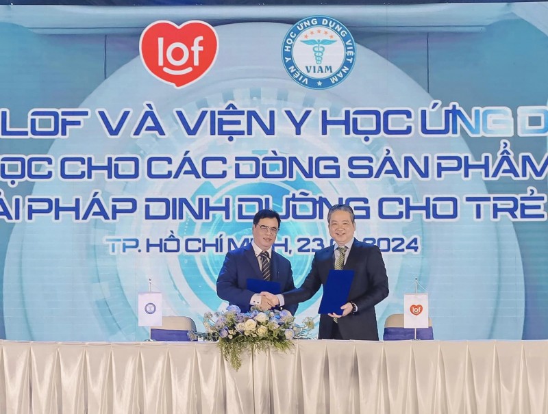 iện Y học ứng dụng Việt Nam và Công ty Cổ phần Sữa Quốc tế LOF cũng đã chính thức trở thành đối tác nghiên cứu khoa học cho các dòng sản phẩm của Kun Doctor