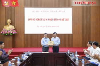 Liên hiệp các tổ chức hữu nghị Việt Nam vận động ủng hộ đồng bào bị thiệt hại bởi cơn bão Yagi