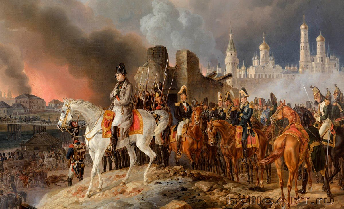 Điện Kremlin từng bị phá huỷ bởi quân đội của Napoleon Bonaparte năm 1812.