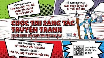 Pháp tổ chức nhiều hoạt động hỗ trợ phát triển truyện tranh ở Việt Nam