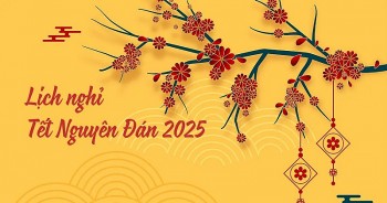 Nhiều bộ, ngành đồng thuận nghỉ Tết Nguyên đán 2025 liền 9 ngày