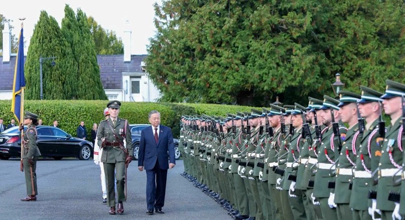 Tổng thống Ireland ca ngợi vai trò quan trọng và tích cực của Việt Nam trong an ninh khu vực