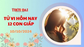 Tử vi hôm nay 12 con giáp 10/10/2024: Tuất đón nhận vận may tài lộc