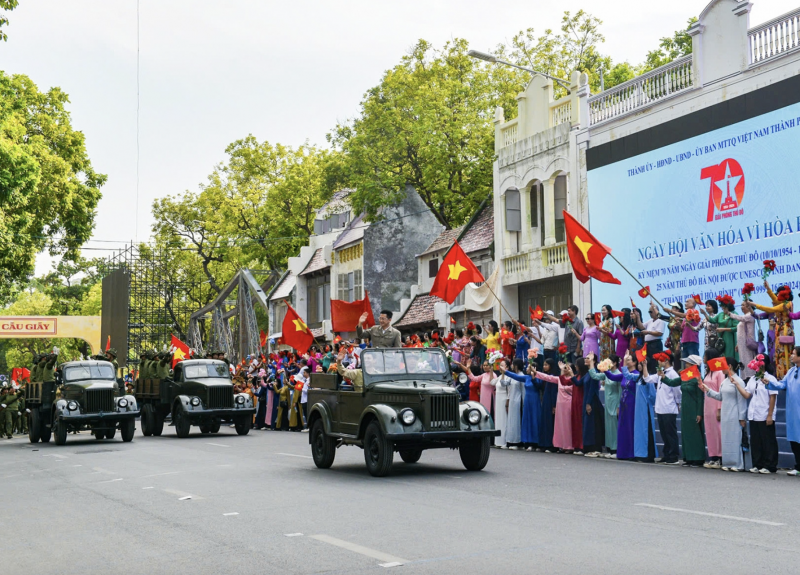 Khoảng 10.000 người tham gia biểu diễn trong “Ngày hội Văn hóa vì hòa bình”