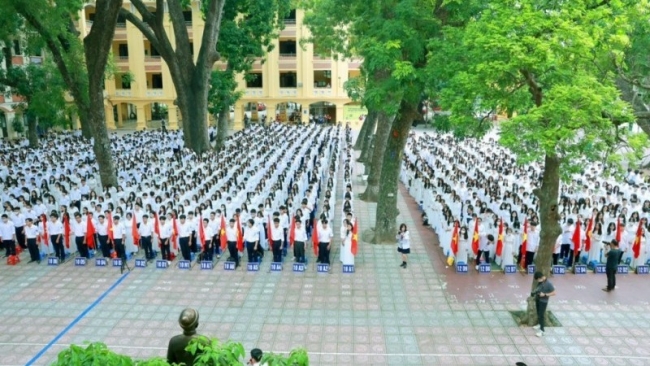 Mức học phí trường công cao nhất ở Hà Nội là 6,1 triệu đồng/tháng