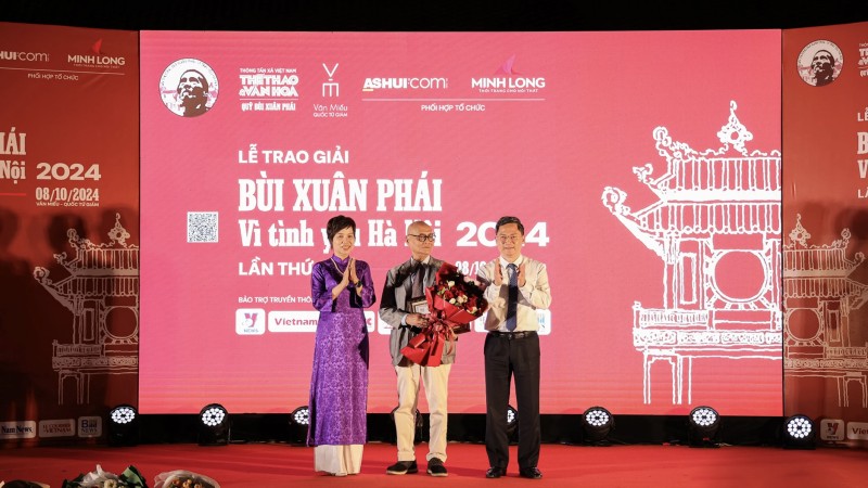 trao giai bui xuan phai vi tinh yeu ha noi lan thu 17 nam 2024