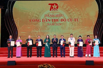 Hà Nội: Vinh danh 10 “Công dân Thủ đô ưu tú” năm 2024