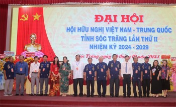 Hội hữu nghị Việt Nam - Trung Quốc tại Sóc Trăng và Hà Giang tổ chức Đại hội nhiệm kỳ 2024-2029