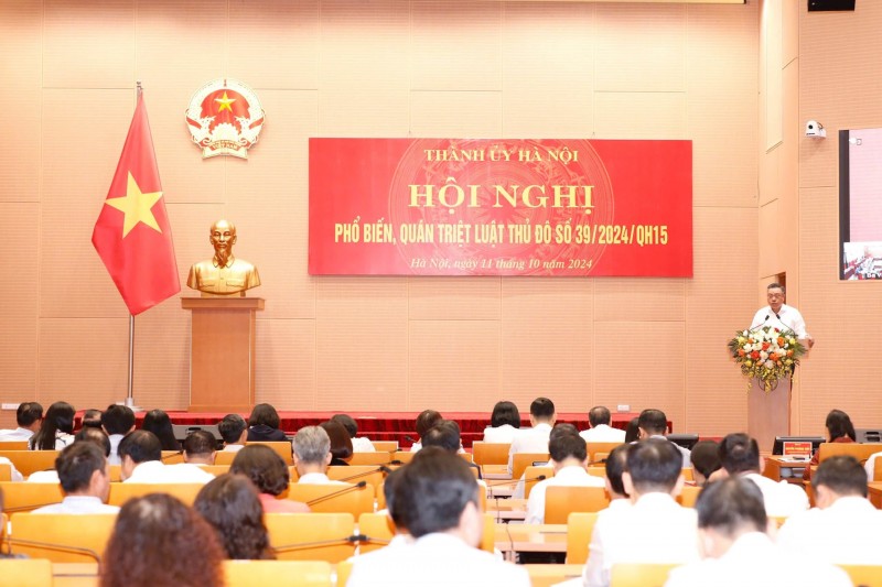 Phổ biến, quán triệt Luật Thủ đô 2024 tới cán bộ, công chức và viên chức Phổ biến, quán triệt Luật Thủ đô 2024 tới cán bộ, công chức và viên chức