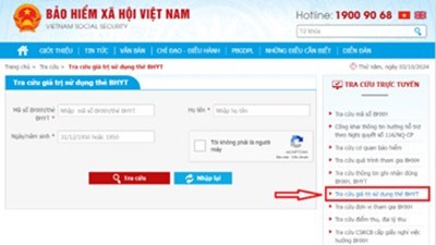 Ba cách tra cứu thời hạn thẻ bảo hiểm y tế và đăng ký tài khoản VssID cho con