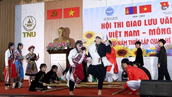 Sôi động Hội thi Giao lưu văn hóa Việt Nam - Mông Cổ