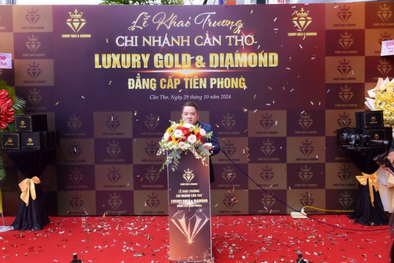 Luxury Gold & Diamond ưu đãi khai trương showroom trang sức tại Cần Thơ