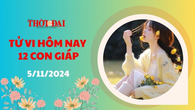 Tử vi hôm nay 12 con giáp 5/11/2024: Thân hung thần chiếu mệnh đối mặt với nhiều rắc rối