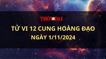 Tử vi hôm nay 12 cung hoàng đạo 1/11/2024: bạch Dương trở nên mạnh mẽ và bản lĩnh