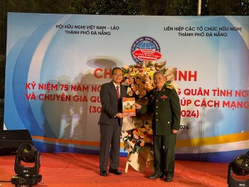 Đà Nẵng tri ân quân tình nguyện và chuyên gia quân sự Việt Nam giúp cách mạng Lào