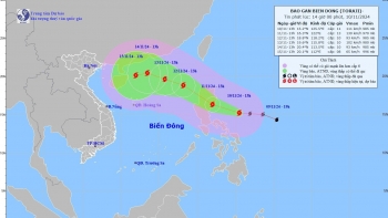 Bão số 7 chưa tan, bão Toraji đã tới