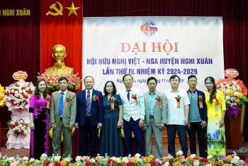 hoi huu nghi viet nga huyen nghi xuan ha tinh se tiep tuc day manh cac hoat dong doi ngoai nhan dan