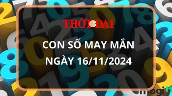 Con số may mắn hôm nay 16/11/2024 12 con giáp: Tuổi nào được thần tài gõ cửa?