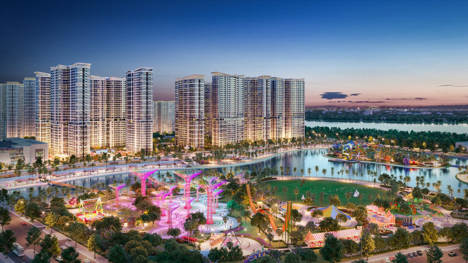 Vị trí độc tôn tại trái tim Vinhomes Grand Park của The Opus One mở ra bộ tứ “tầm view vĩnh cửu” 