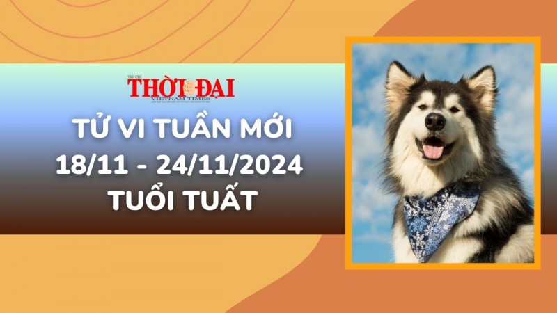 Tử vi tuần mới 18/11 đến 24/11/2024 tuổi Tuất: Tình duyên, công danh tài lộc