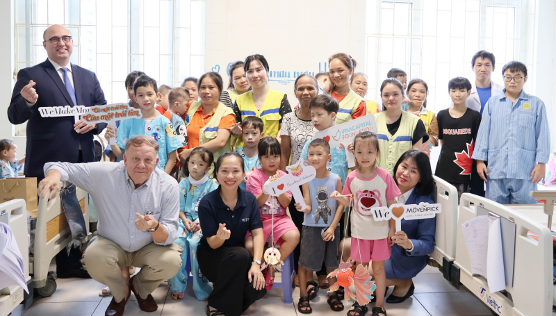 105 tre em o da nang duoc ho tro chi phi phau thuat tim tu chuong trinh do vcf tai tro