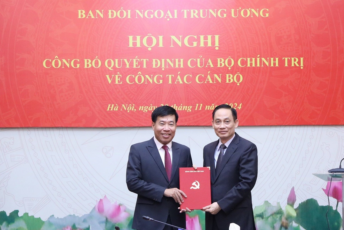 Bí thư tỉnh Bình Phước Nguyễn Mạnh Cường làm Phó Trưởng Ban Đối ngoại Trung ương