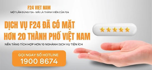 F24 Vietnam - Hệ sinh thái cung cấp đa dạng dịch vụ tiện ích nhà ở và đời sống hiện nay