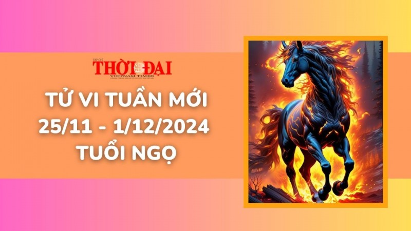 Tử vi tuần mới 25/11 đến 1/12/2024 tuổi Ngọ: Tình duyên, công danh tài lộc