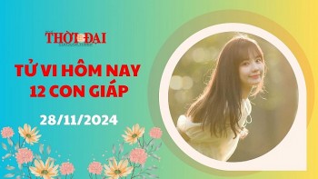 Tử vi hôm nay 12 con giáp 28/11/2024: Tý tạo dựng được uy tín với những người xung quanh